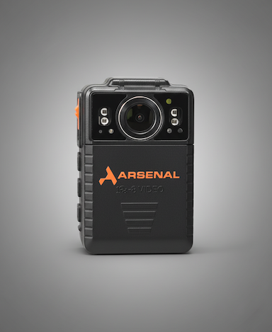 Arsenal MK2 Body Camera | 12+ Hour Battery & AES-256 Encryption